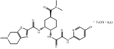 Edoxaban Tosilate Hydrate