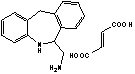 （6,11-dihydro-5H-dibenzo[b,e]azepin-6- yl) methanamine fumarate