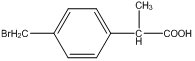 2-[4-(bromomethyl)phenyl] propanoic acid